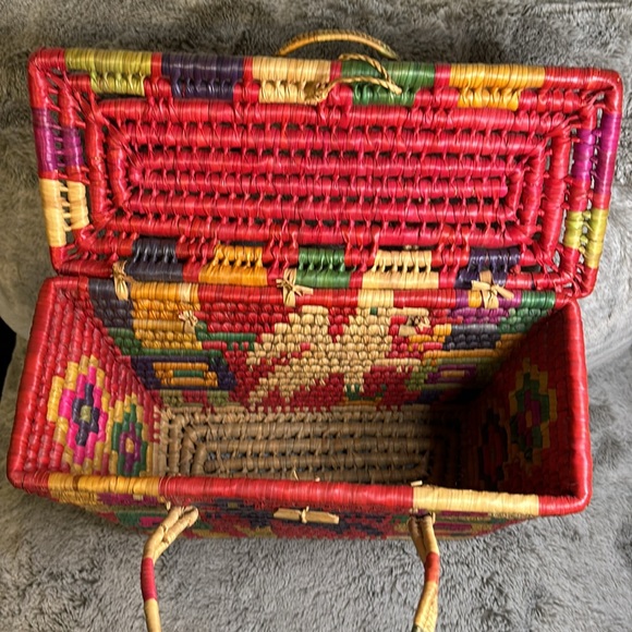 Vintage African Woven Tote Bag - Picture 11 of 11